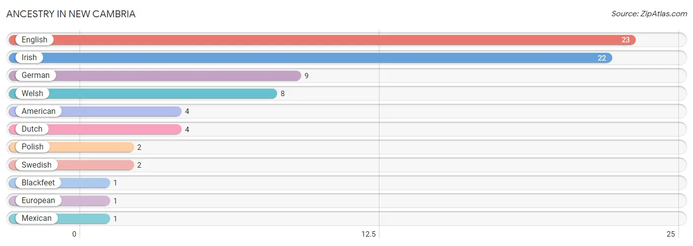 Ancestry in New Cambria