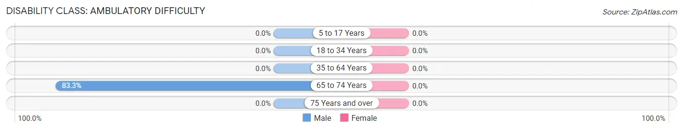 Disability in Newark: <span>Ambulatory Difficulty</span>