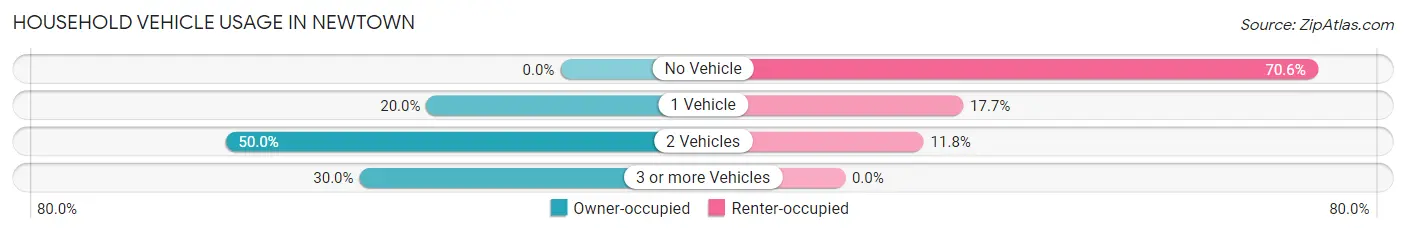 Household Vehicle Usage in Newtown