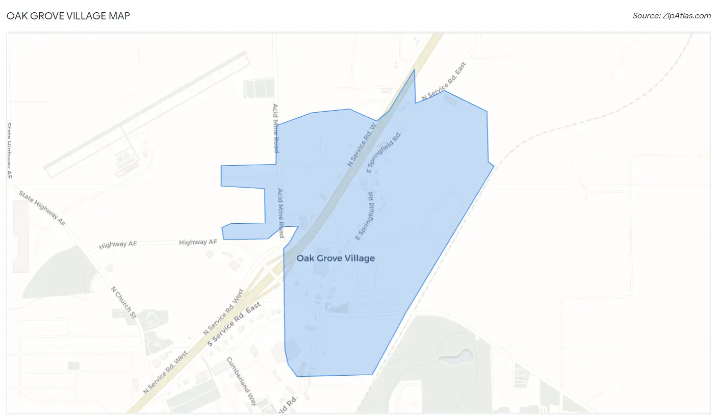 Oak Grove Village Map