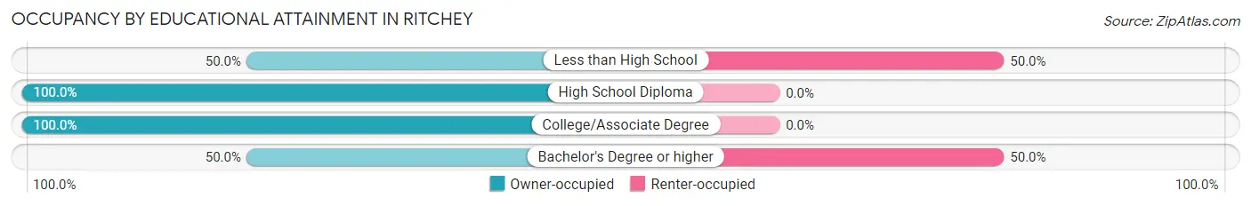 Occupancy by Educational Attainment in Ritchey