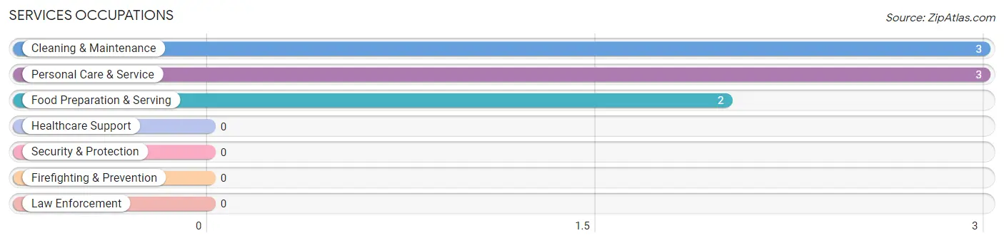 Services Occupations in Rockville