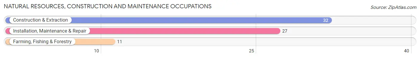 Natural Resources, Construction and Maintenance Occupations in Russellville