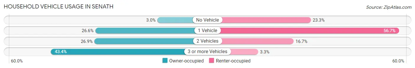 Household Vehicle Usage in Senath
