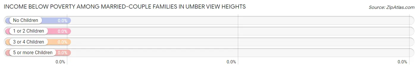 Income Below Poverty Among Married-Couple Families in Umber View Heights