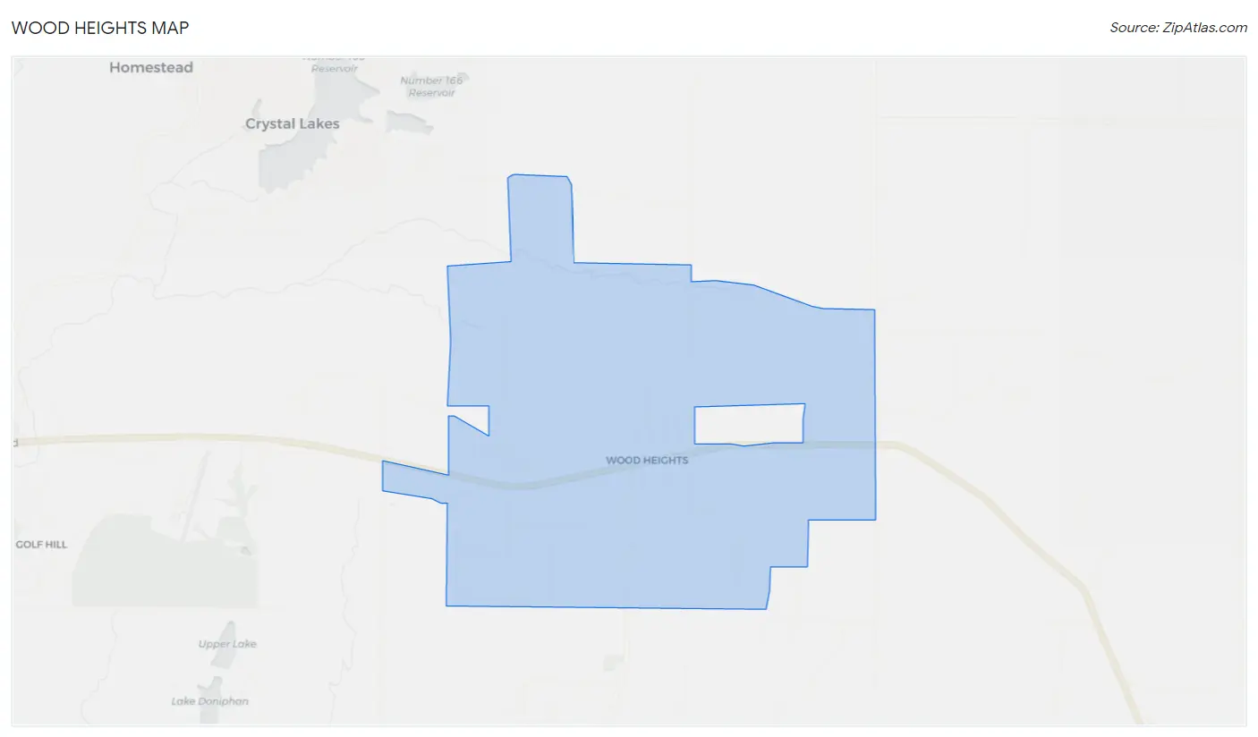 Wood Heights Map