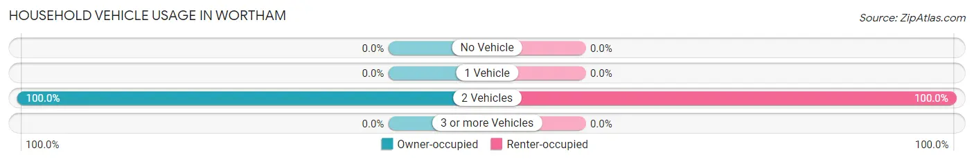 Household Vehicle Usage in Wortham