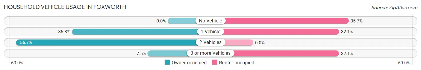 Household Vehicle Usage in Foxworth