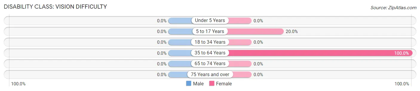 Disability in Glen Allan: <span>Vision Difficulty</span>