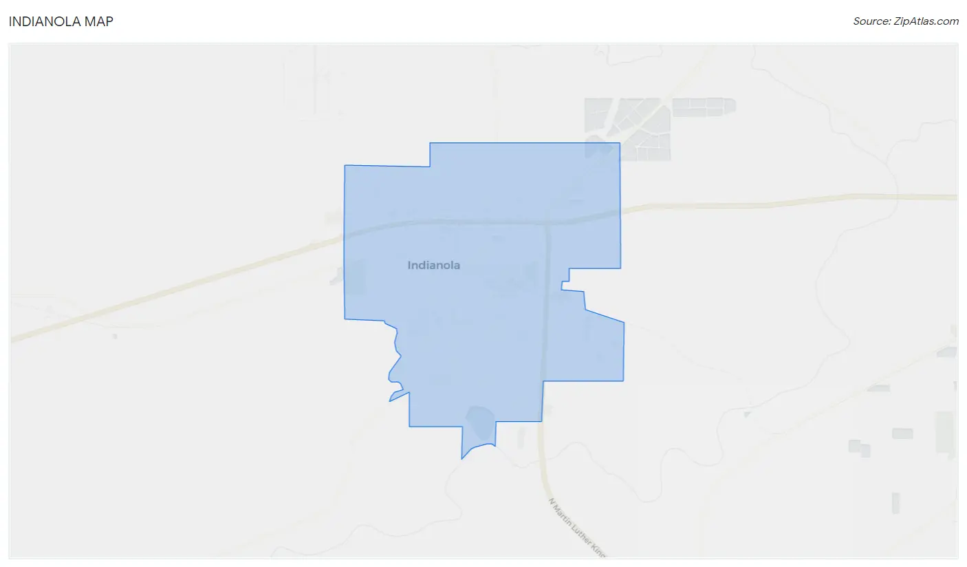 Indianola Map