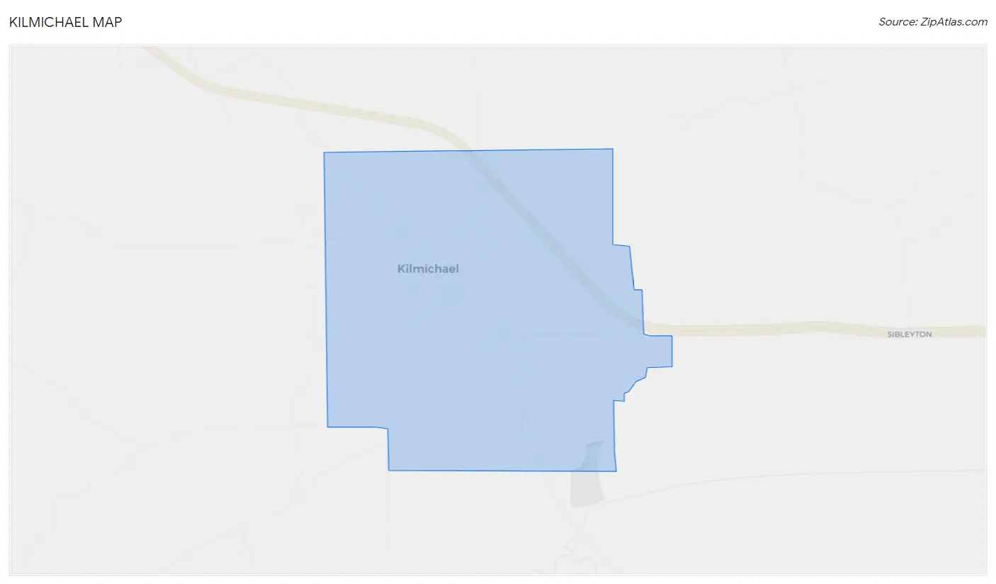 Kilmichael Map