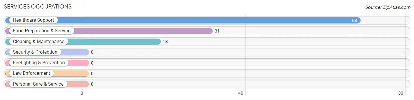 Services Occupations in Lumberton