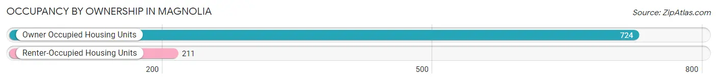 Occupancy by Ownership in Magnolia