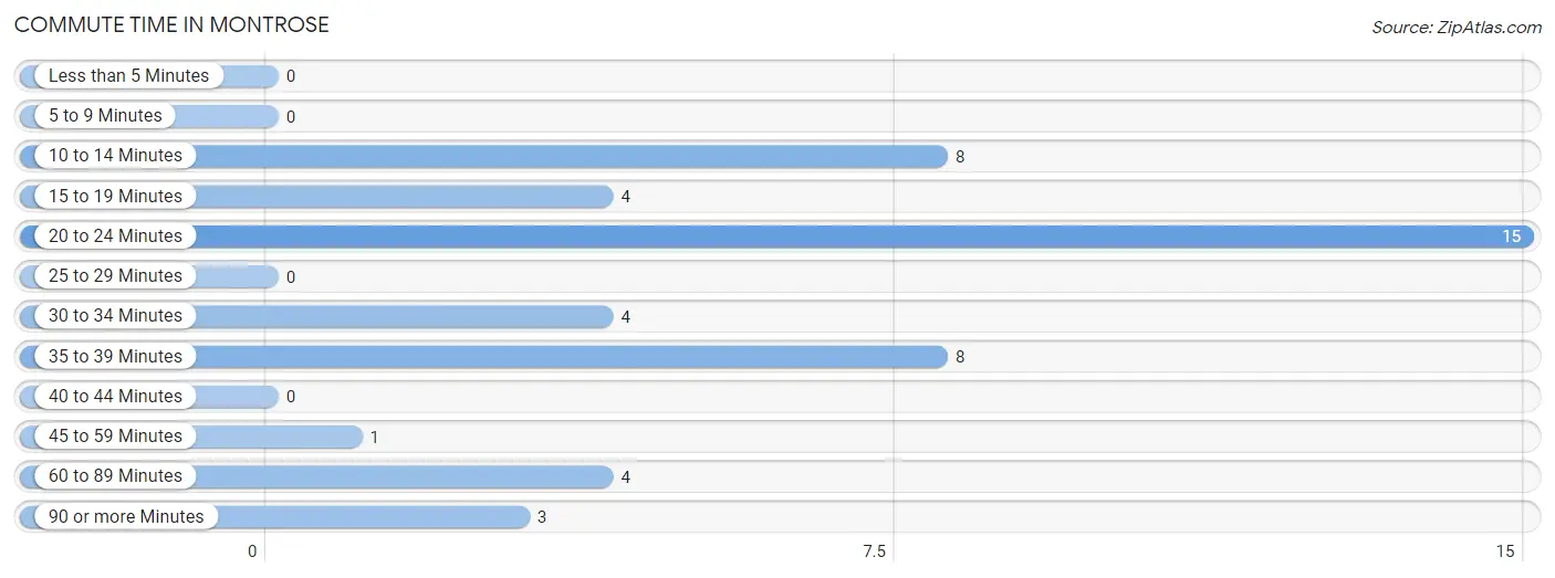 Commute Time in Montrose