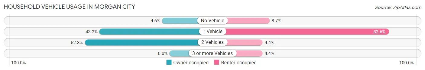 Household Vehicle Usage in Morgan City
