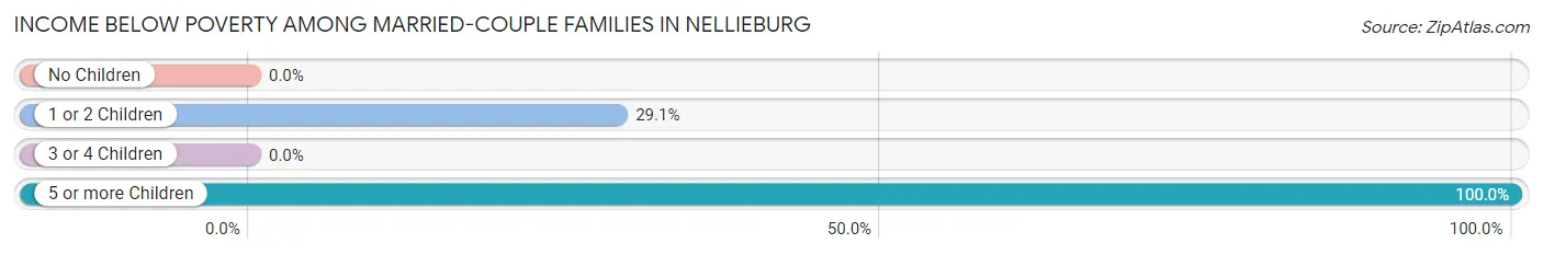 Income Below Poverty Among Married-Couple Families in Nellieburg