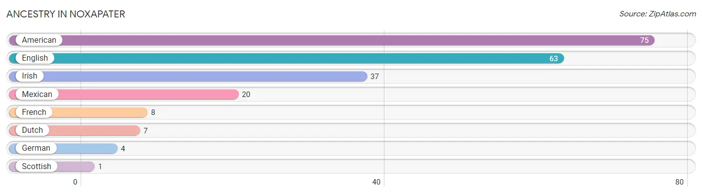 Ancestry in Noxapater