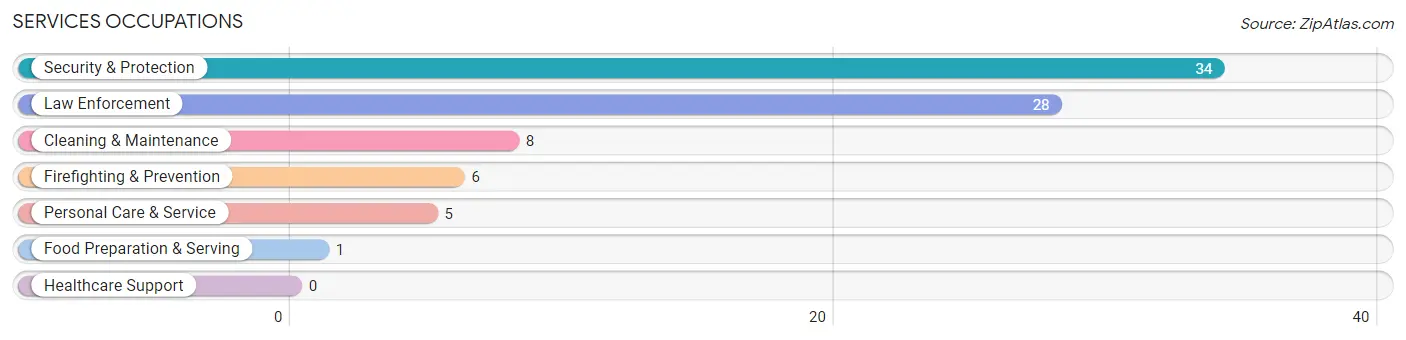 Services Occupations in Noxapater