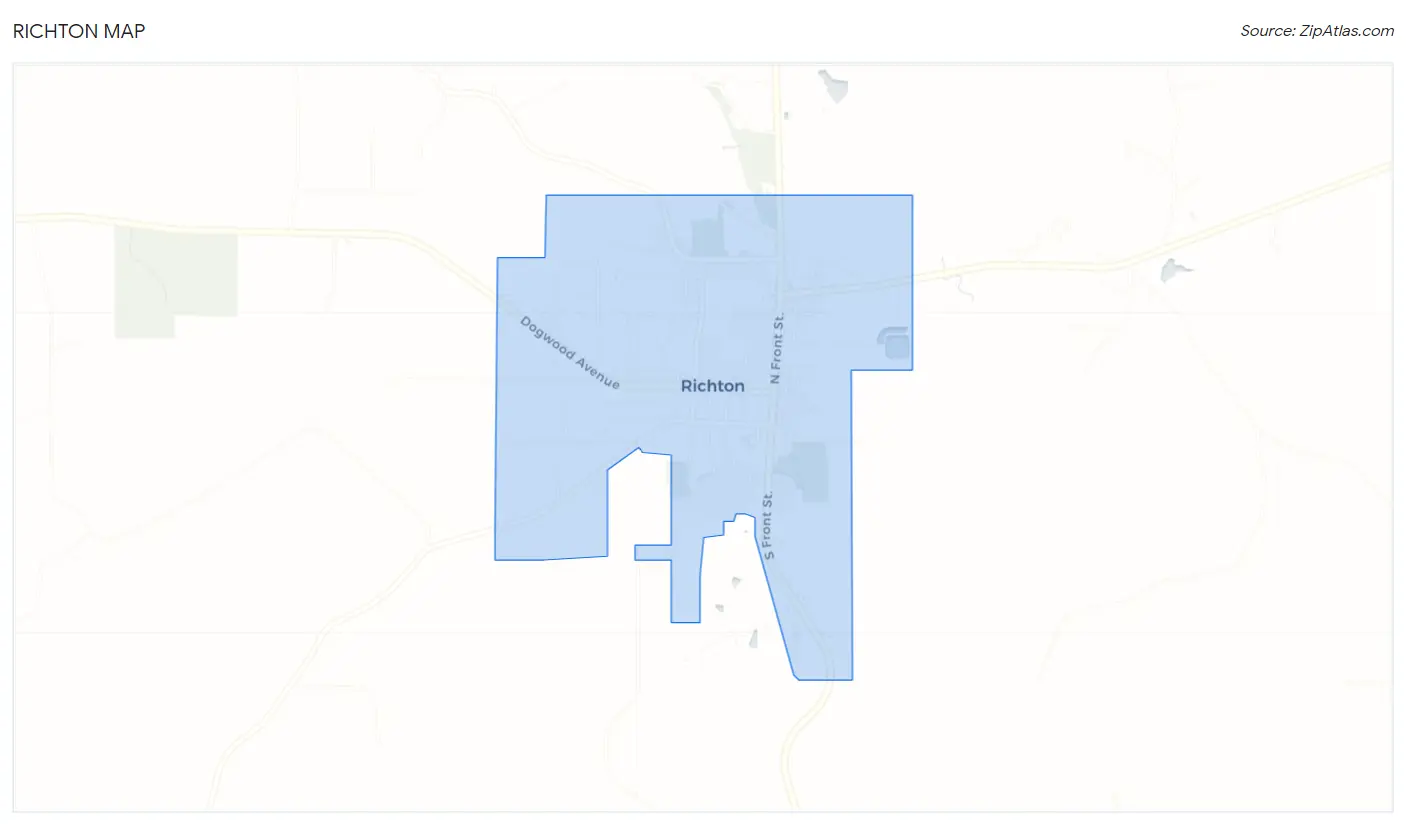 Richton Map