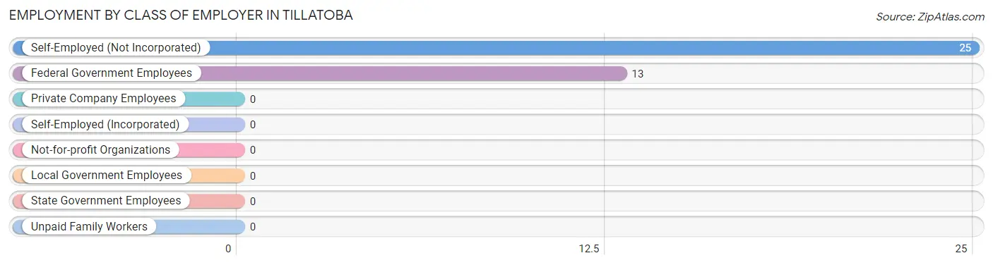 Employment by Class of Employer in Tillatoba