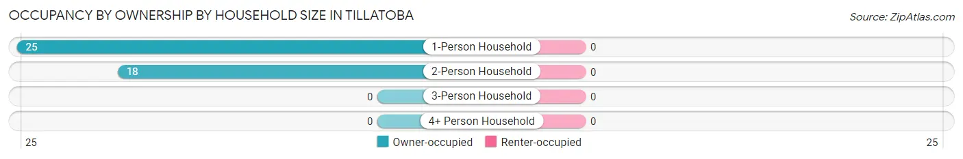 Occupancy by Ownership by Household Size in Tillatoba
