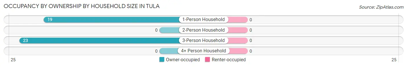 Occupancy by Ownership by Household Size in Tula