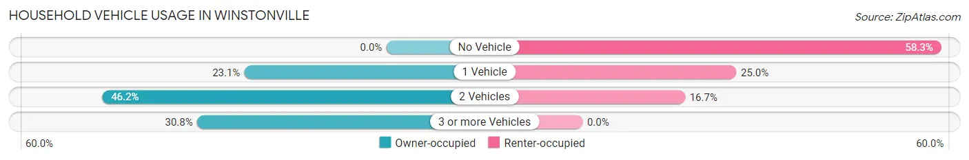 Household Vehicle Usage in Winstonville