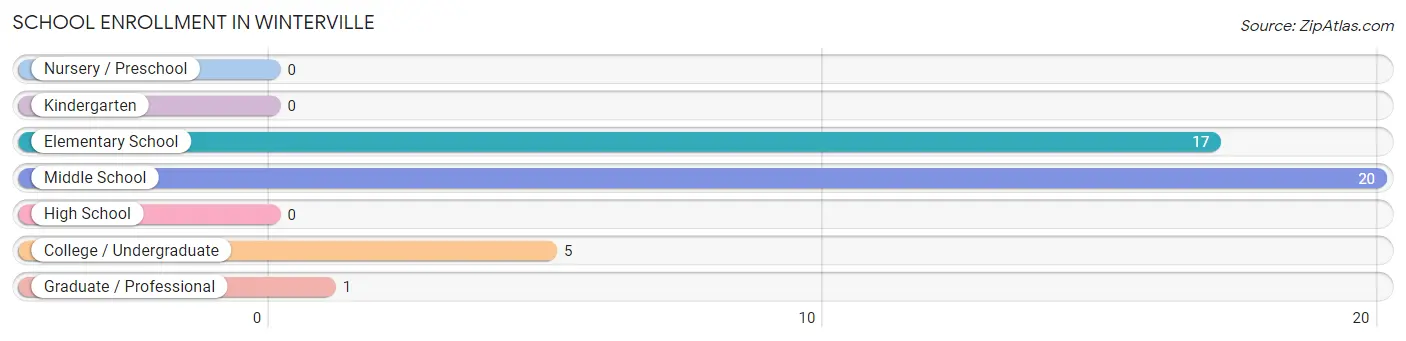 School Enrollment in Winterville