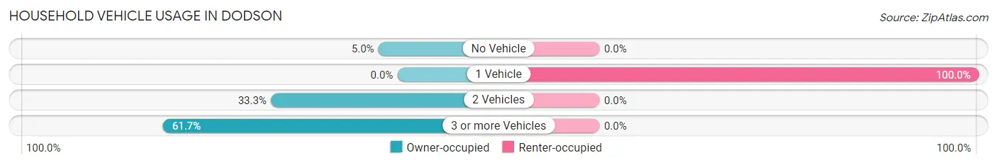 Household Vehicle Usage in Dodson