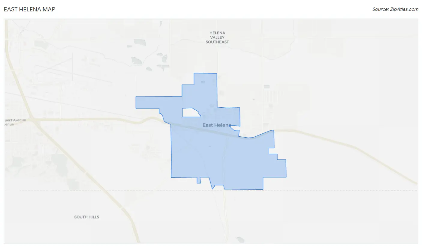 East Helena Map