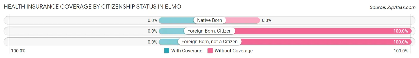 Health Insurance Coverage by Citizenship Status in Elmo