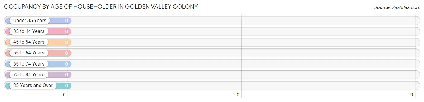 Occupancy by Age of Householder in Golden Valley Colony