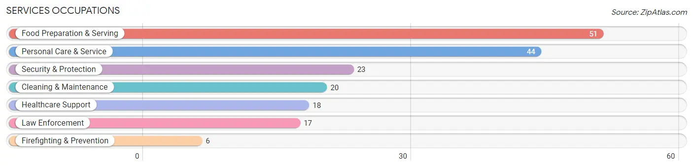 Services Occupations in Montana City