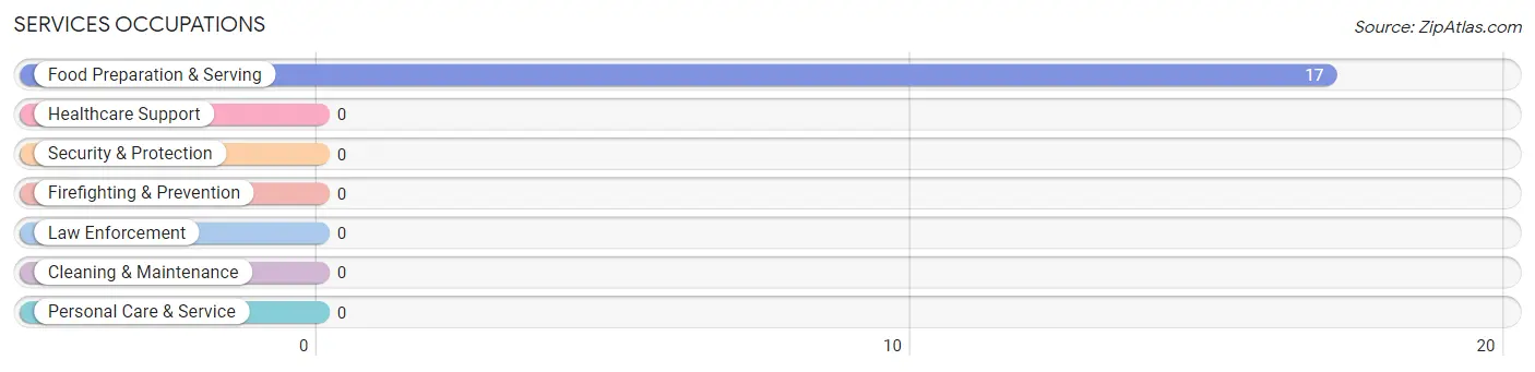 Services Occupations in Riverbend