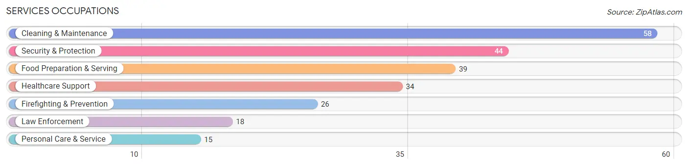 Services Occupations in Roundup