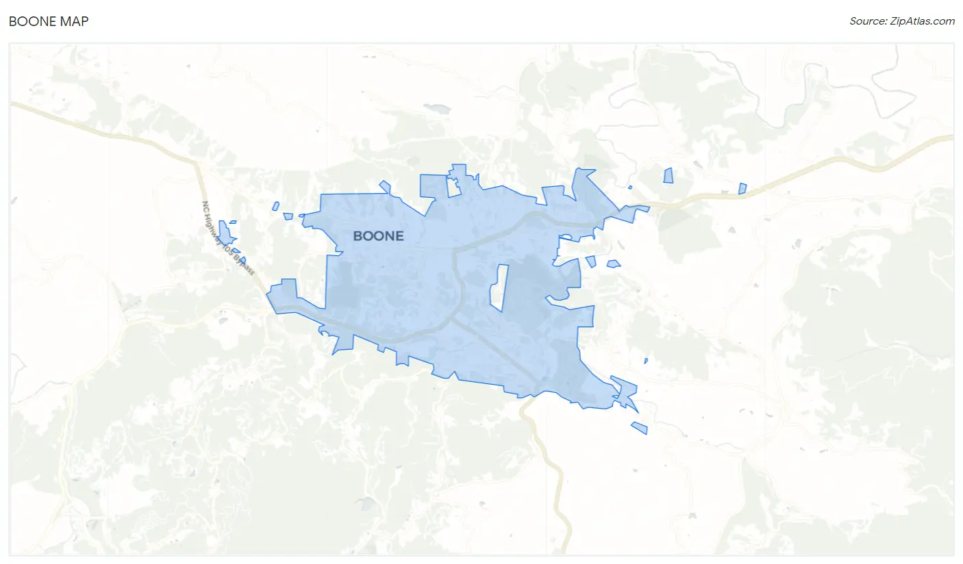 Boone Map