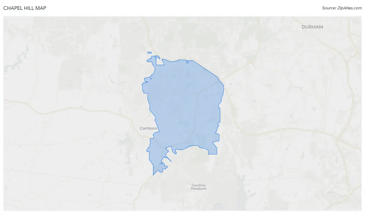 Chapel Hill Map