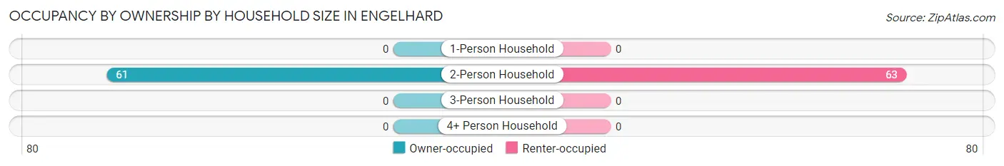 Occupancy by Ownership by Household Size in Engelhard