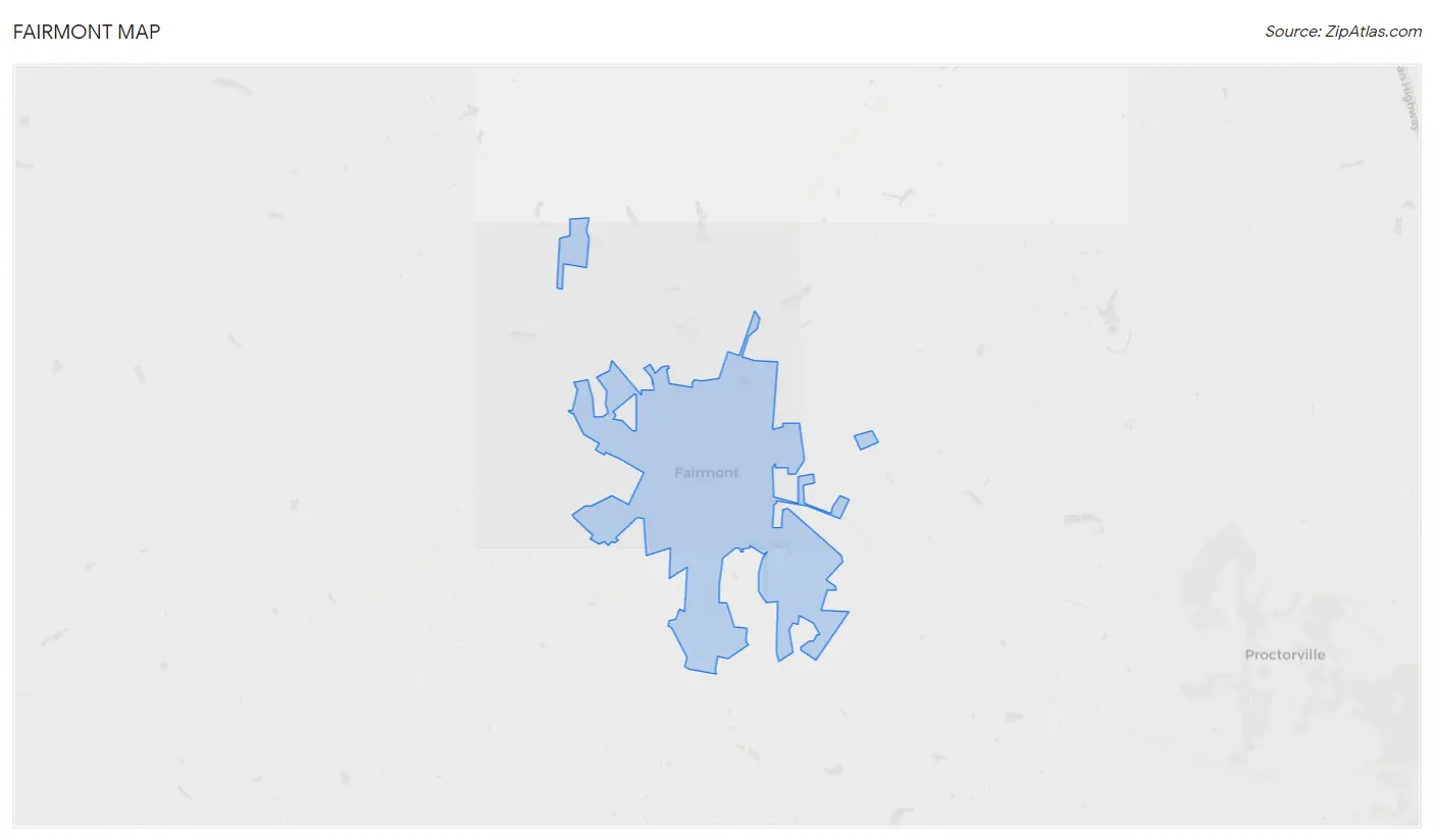 Fairmont Map