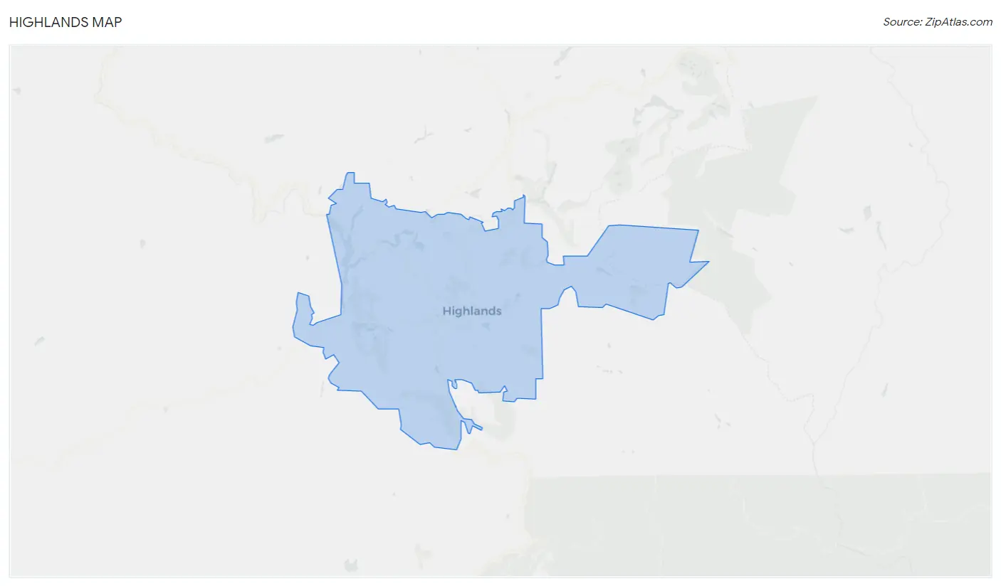 Highlands Map