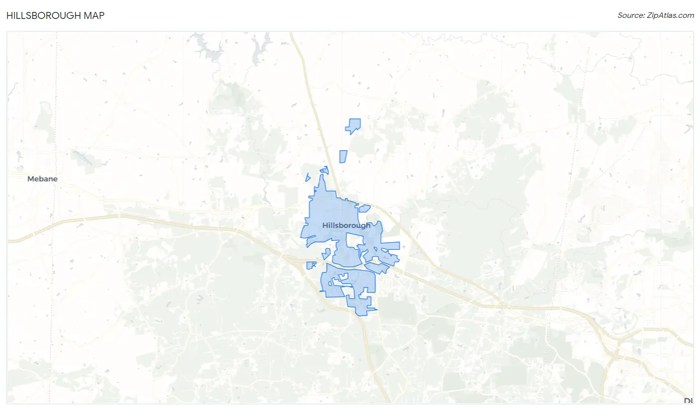 Hillsborough Map