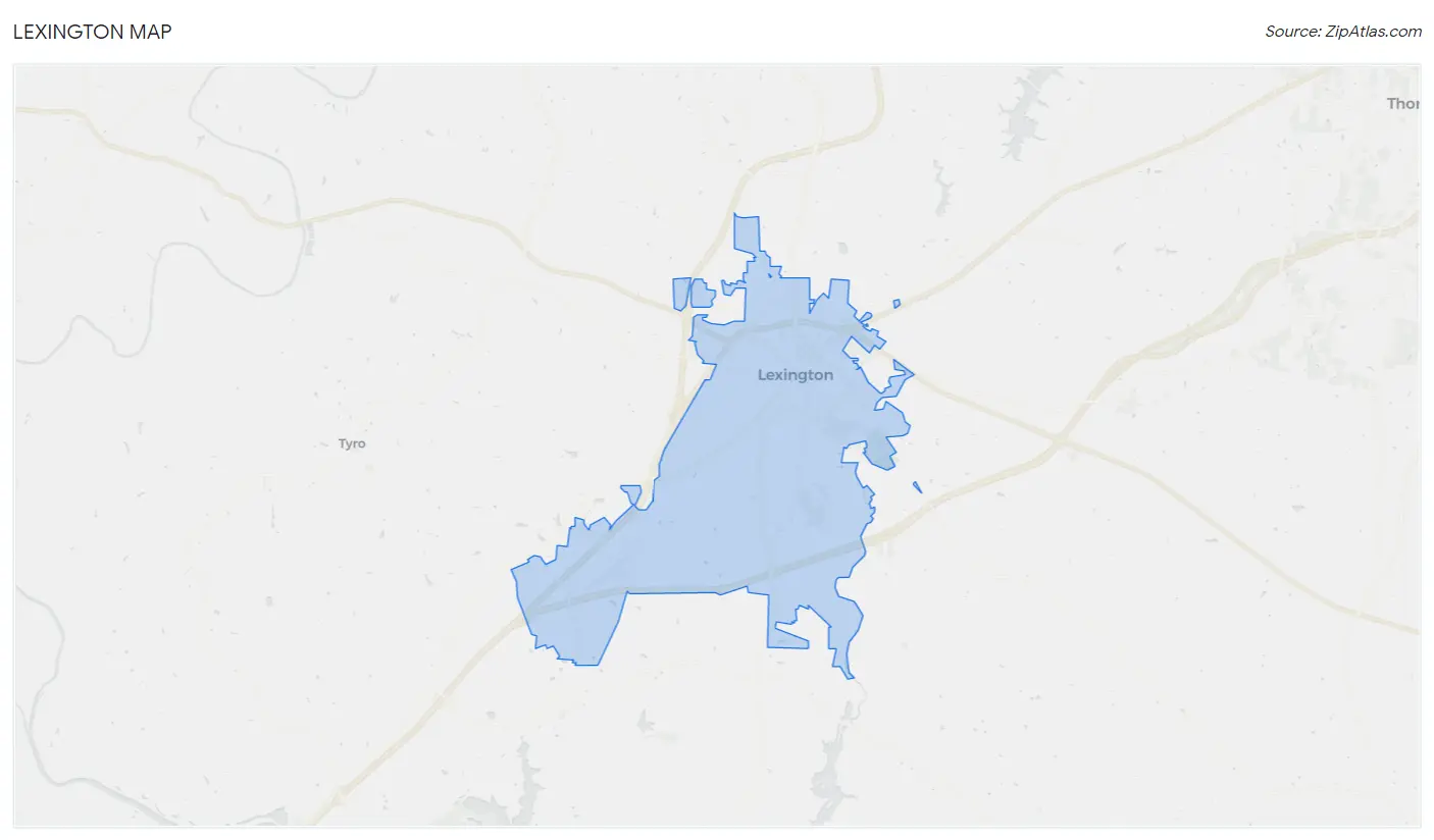 Lexington Map