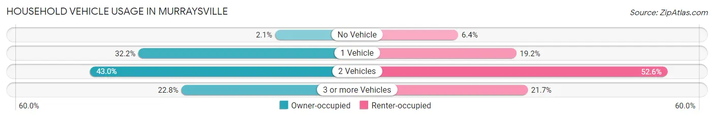 Household Vehicle Usage in Murraysville