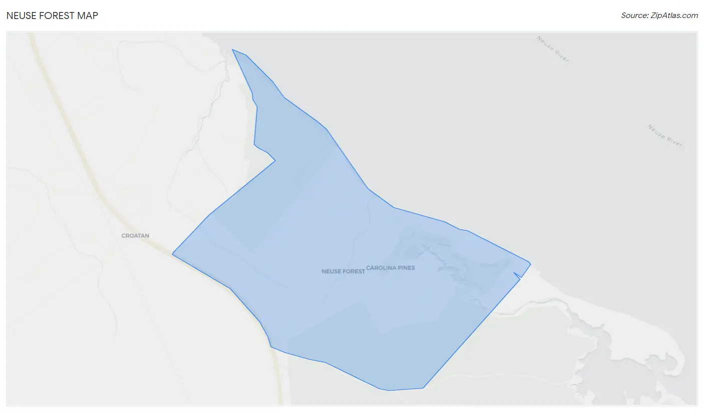 Neuse Forest Map