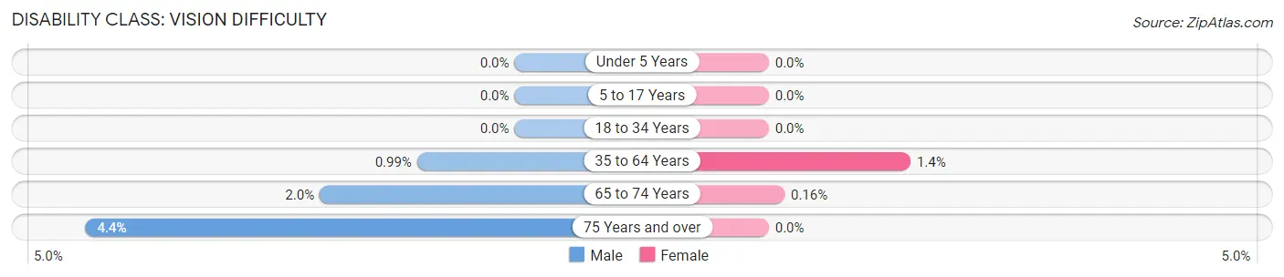 Disability in Ogden: <span>Vision Difficulty</span>