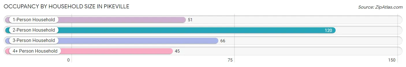 Occupancy by Household Size in Pikeville