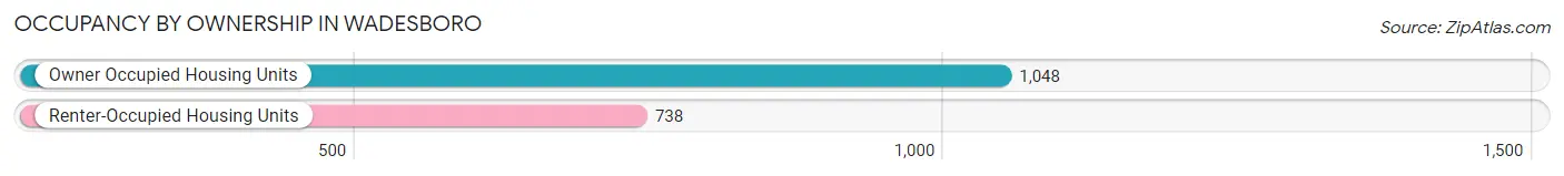 Occupancy by Ownership in Wadesboro