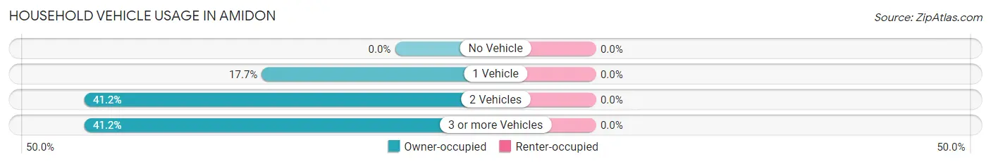 Household Vehicle Usage in Amidon