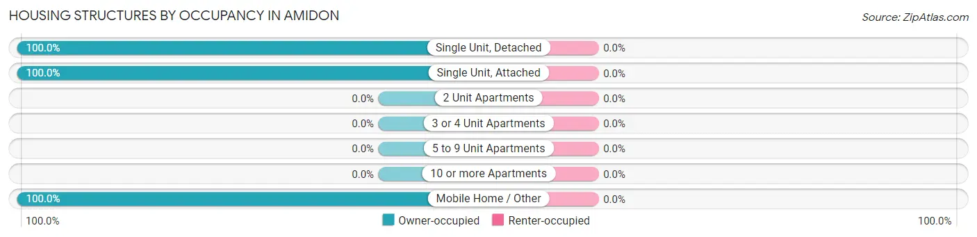 Housing Structures by Occupancy in Amidon