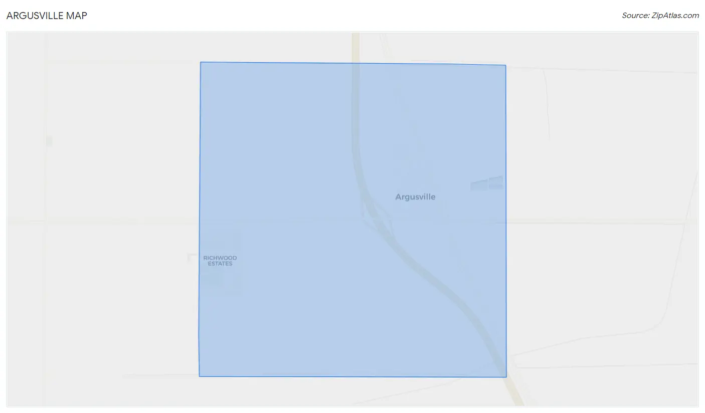 Argusville Map